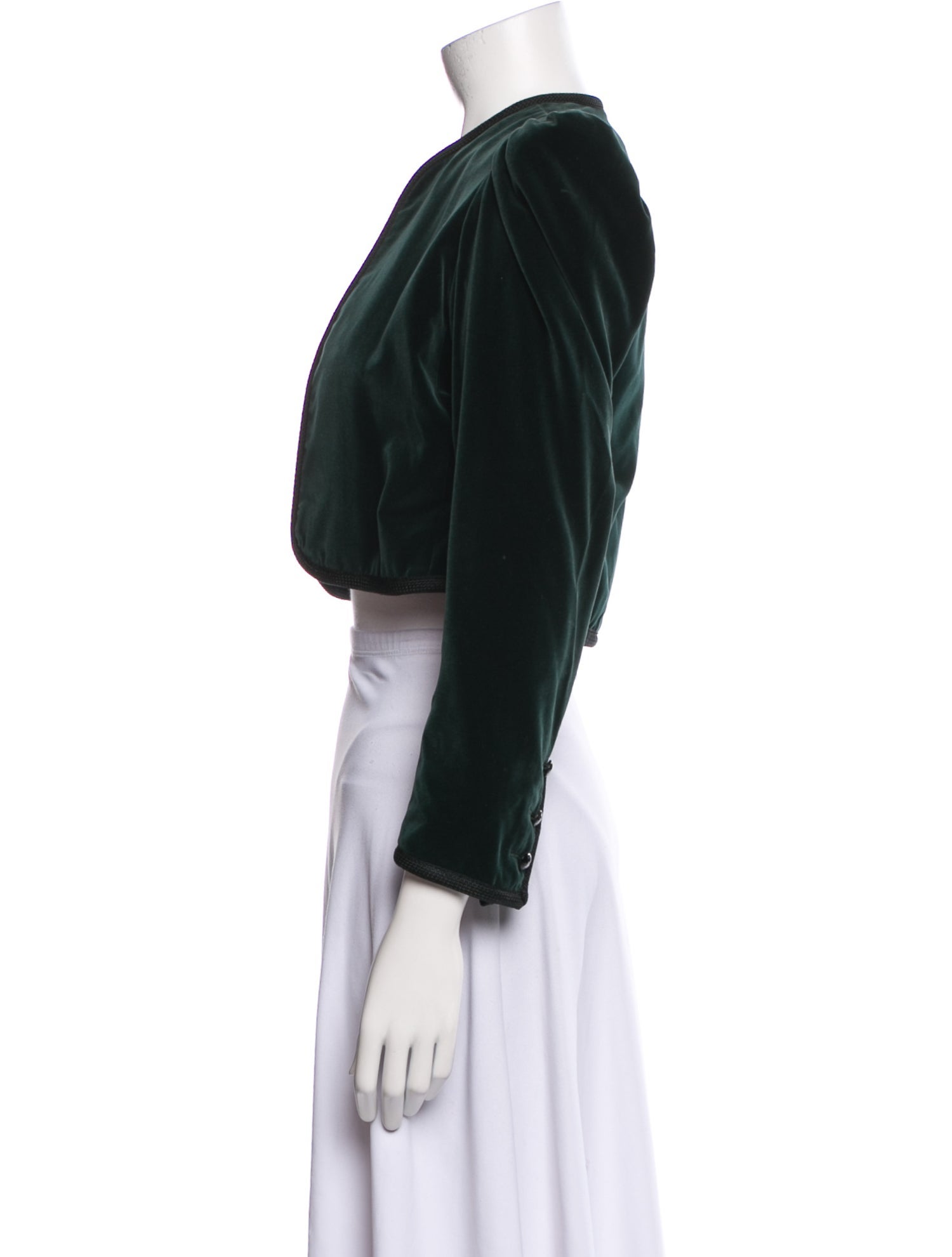 Yves Saint Laurent Rive Gauche Vintage 1980's Bolero