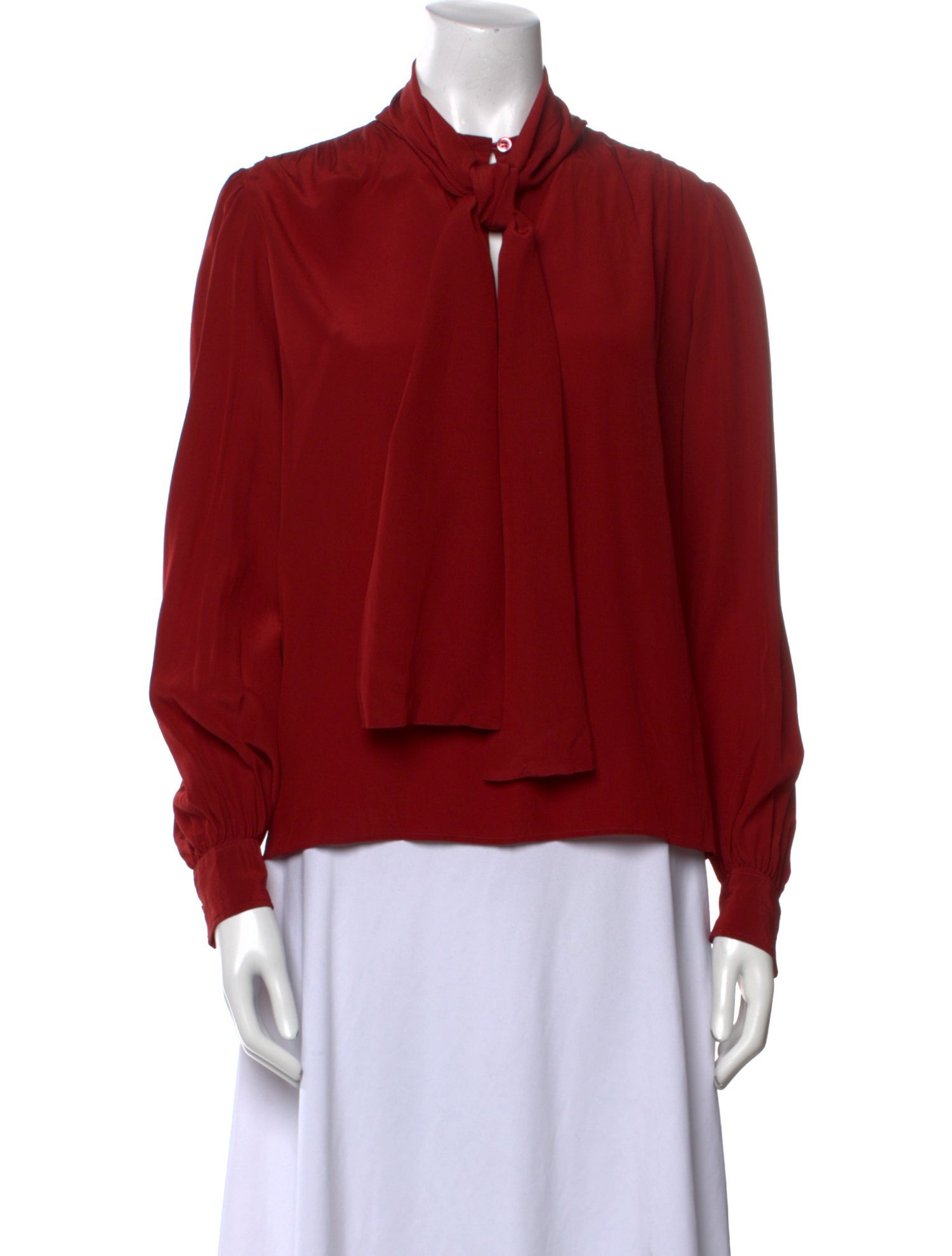 Yves Saint Laurent Rive Gauche Vintage Late 1970's - Early 1980's Blouse