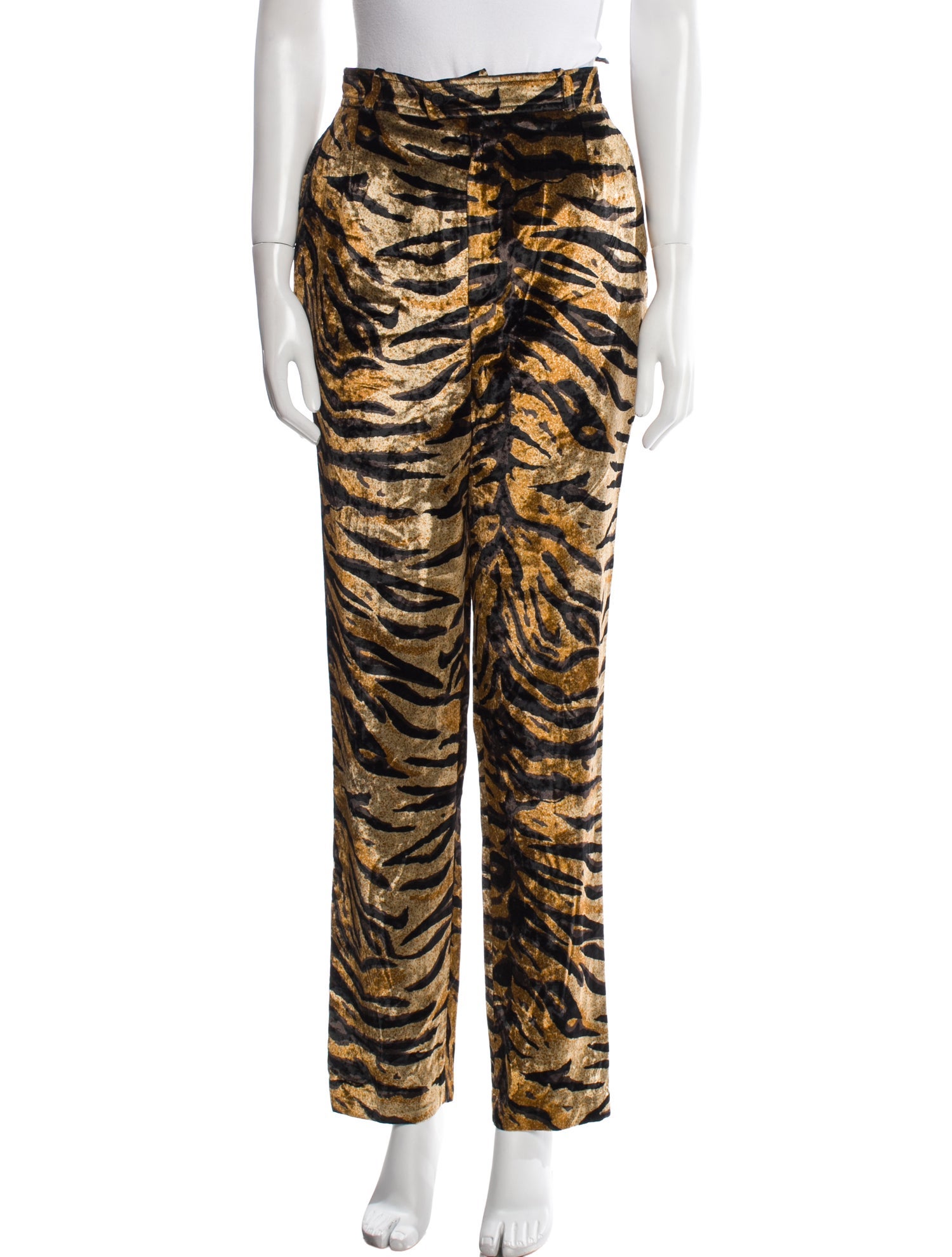 Yves Saint Laurent Rive Gauche Vintage Straight Leg Pants