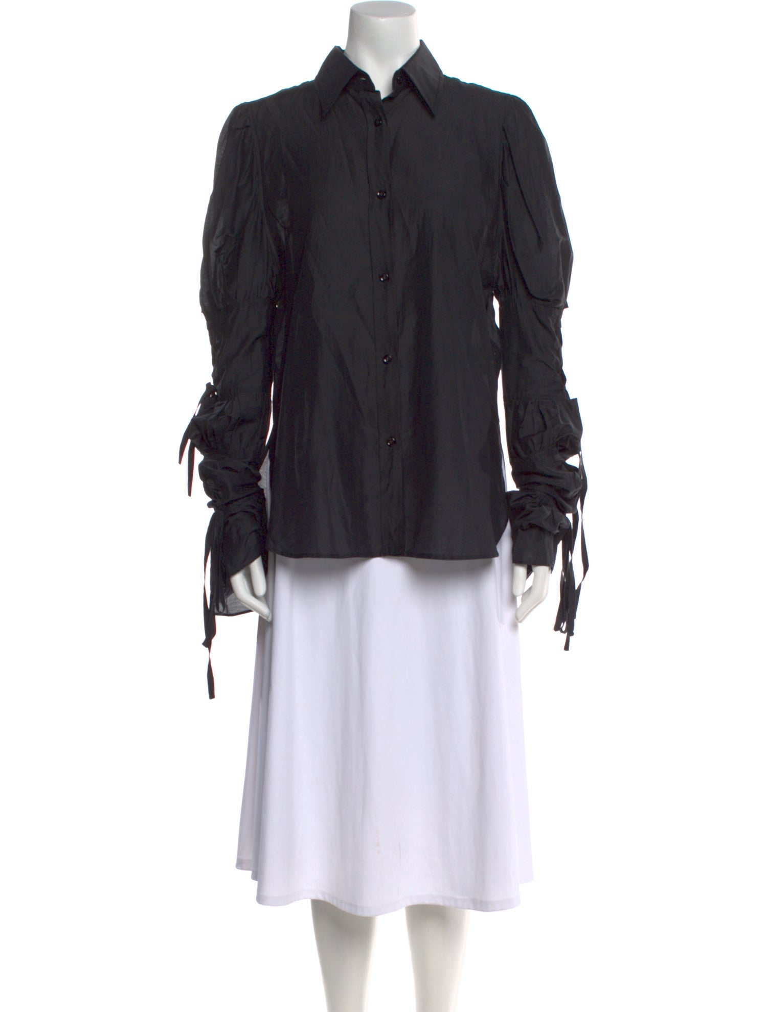 Yves Saint Laurent Rive Gauche Vintage 2002 Button-Up Top