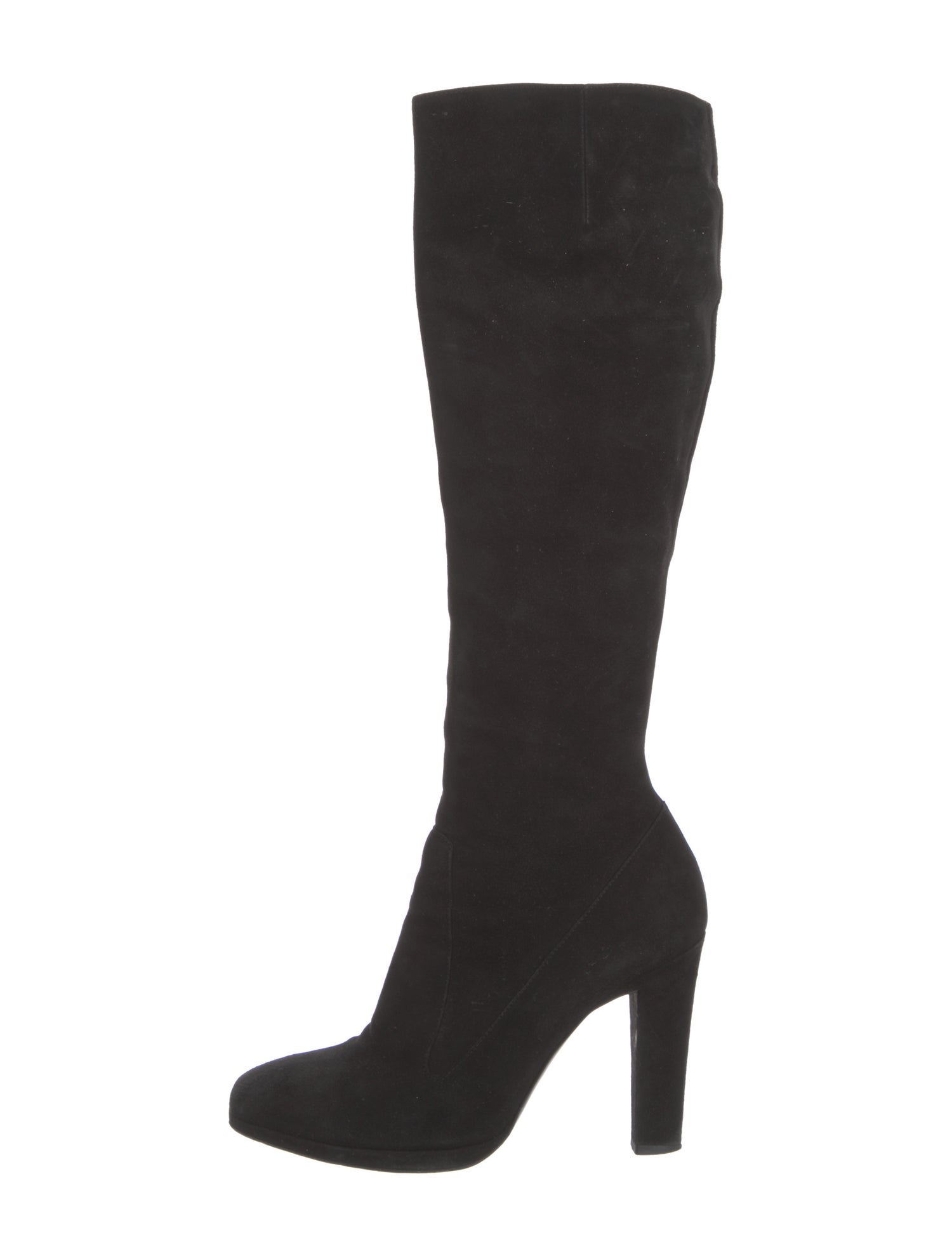 Yves Saint Laurent Rive Gauche Suede Boots