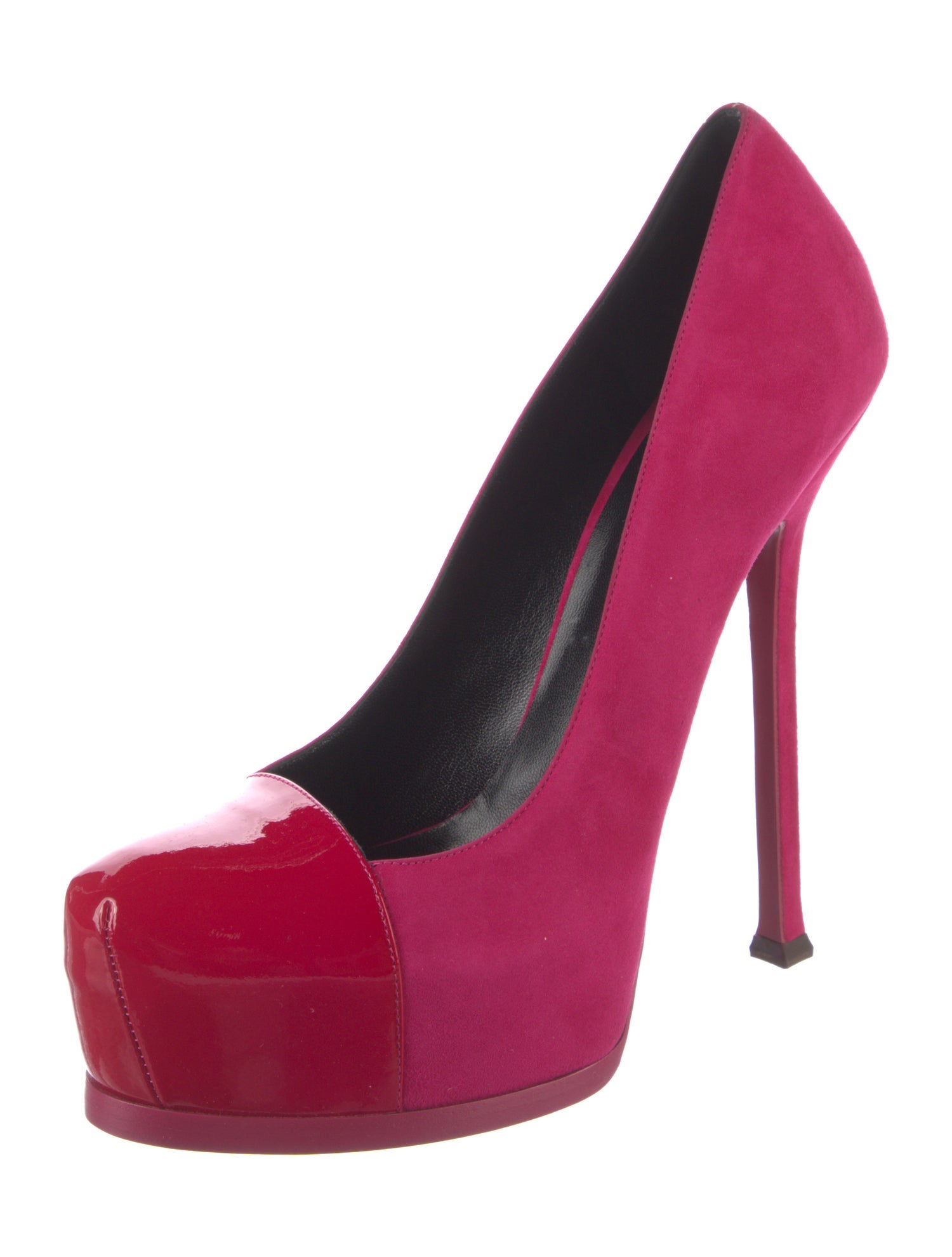 Yves Saint Laurent Rive Gauche Suede Pumps