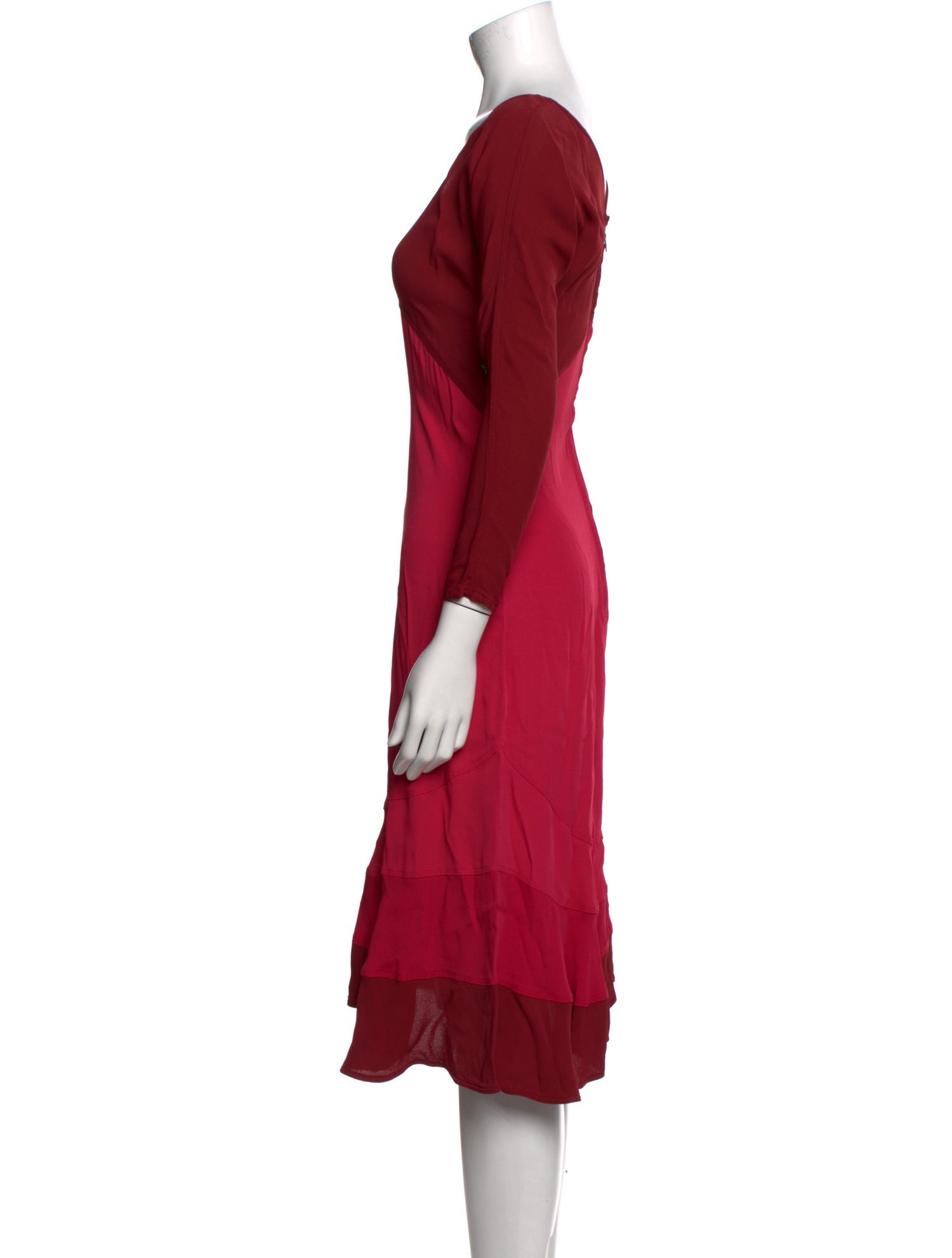 Yves Saint Laurent Rive Gauche Vintage Knee-Length Dress