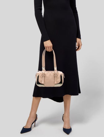 Yves Saint Laurent Rive Gauche Leather Shoulder Bag