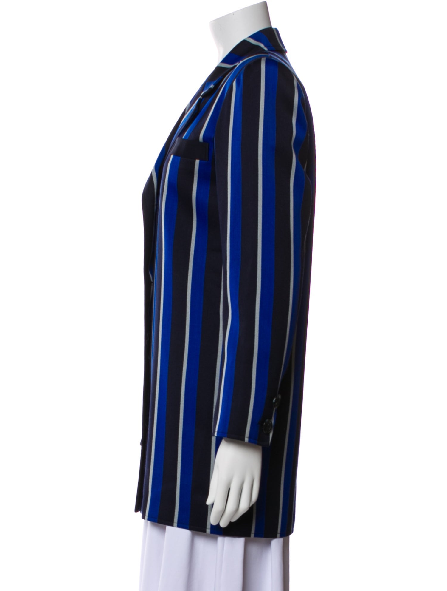 Yves Saint Laurent Rive Gauche Vintage Striped Blazer