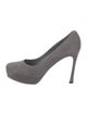 Yves Saint Laurent Rive Gauche Suede Pumps