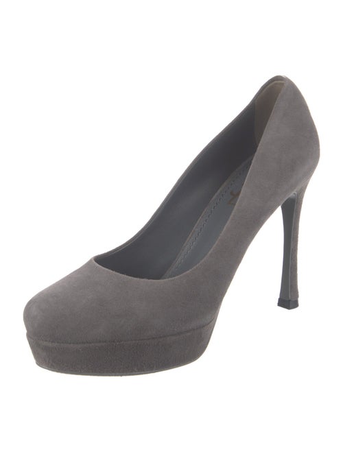 Yves Saint Laurent Rive Gauche Suede Pumps