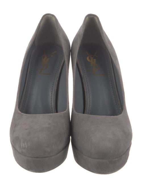 Yves Saint Laurent Rive Gauche Suede Pumps