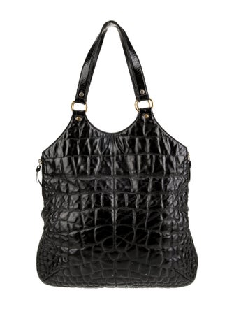 Yves Saint Laurent Rive Gauche Leather Top Handle Bag