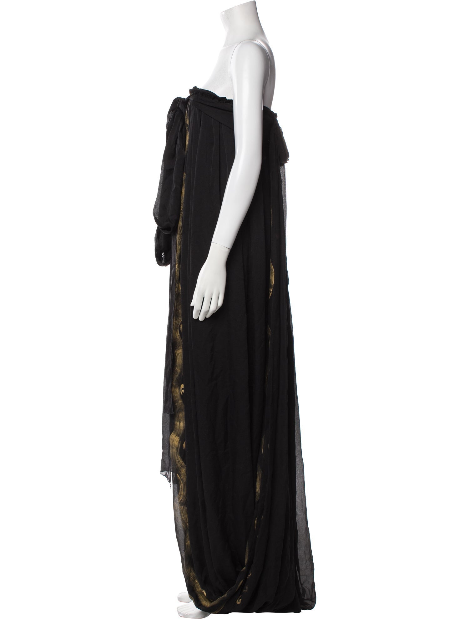Yves Saint Laurent Rive Gauche Vintage Long Dress
