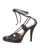 Yves Saint Laurent Rive Gauche Leather D'Orsay Pumps
