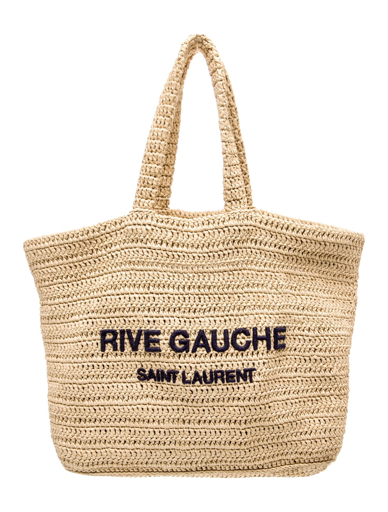 Saint Laurent Raffia Tote