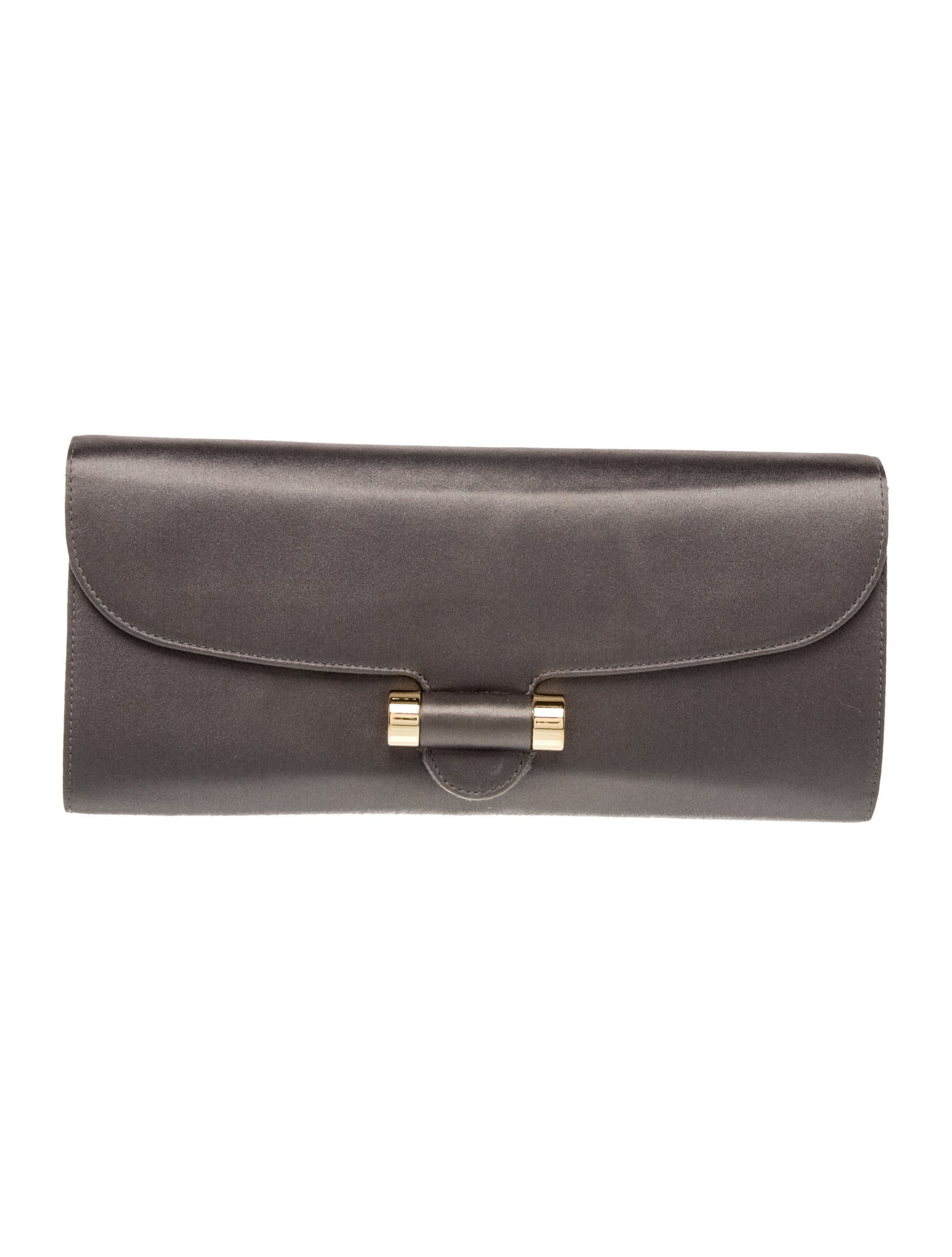 Yves Saint Laurent Rive Gauche Leather Clutch