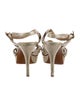 Yves Saint Laurent Rive Gauche Leather Sandals