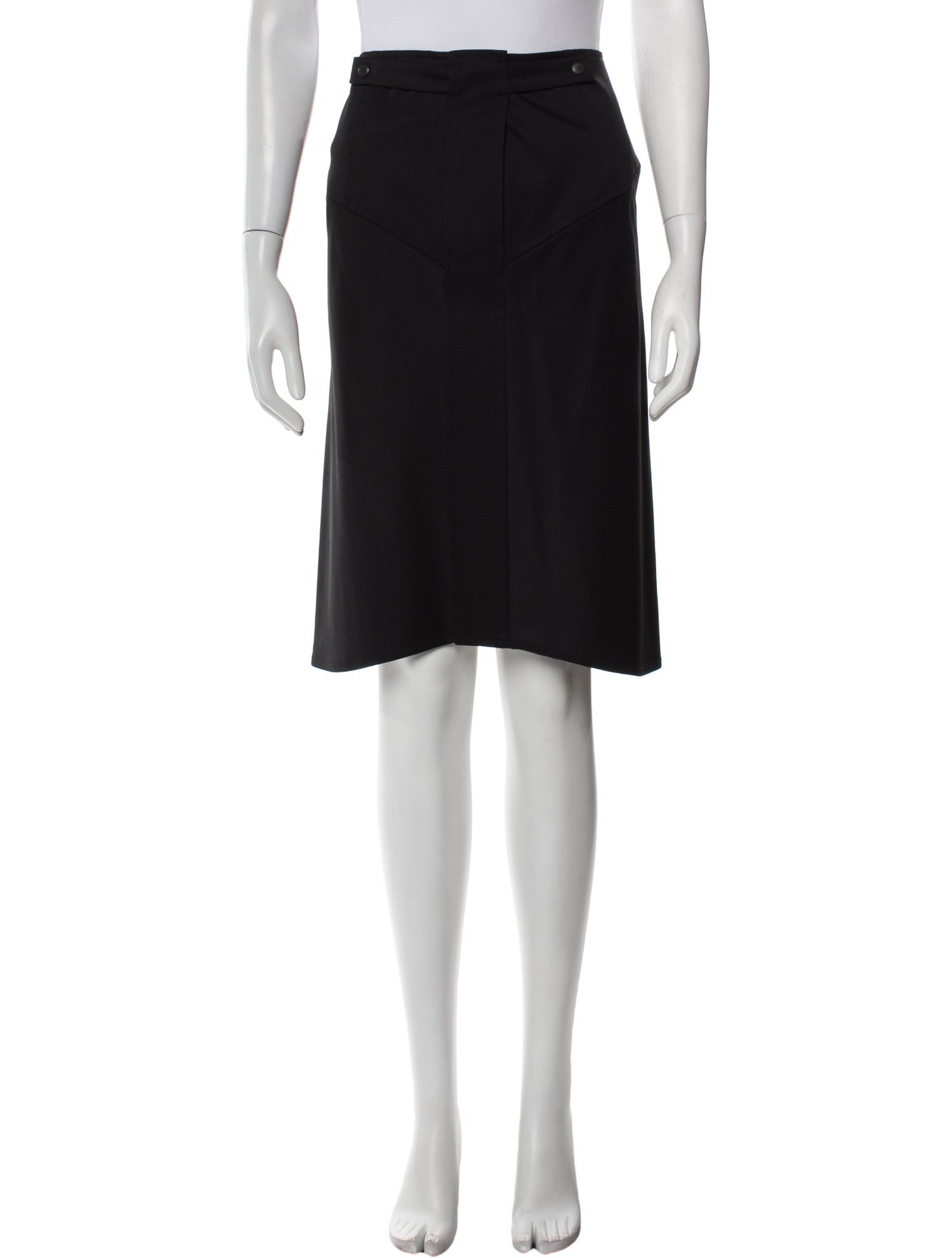 Yves Saint Laurent Rive Gauche Vintage Knee-Length Skirt