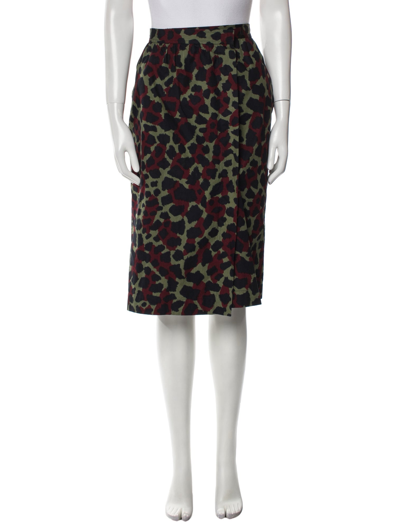 Yves Saint Laurent Rive Gauche Vintage Knee-Length Skirt