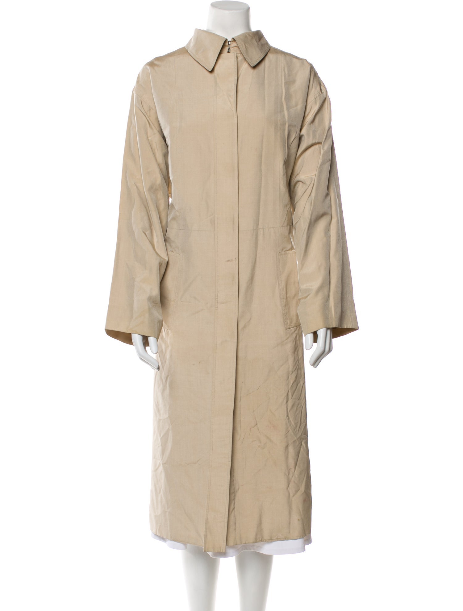 Yves Saint Laurent Rive Gauche Vintage 2002 Trench Coat