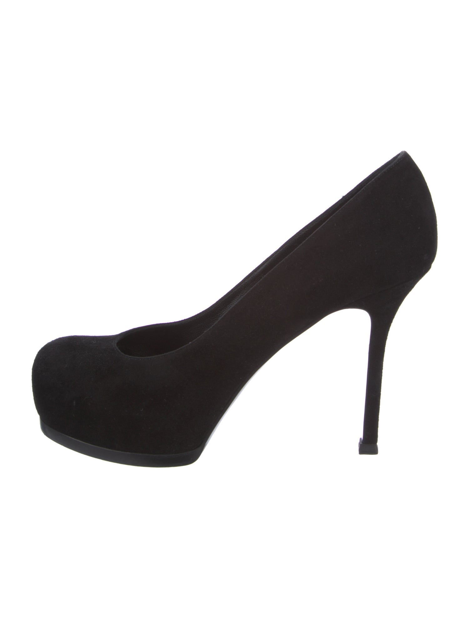 Yves Saint Laurent Rive Gauche Suede Pumps