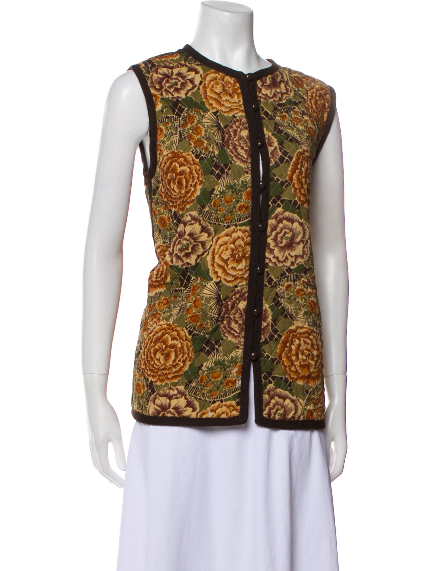 Yves Saint Laurent Rive Gauche Vintage 1976 Vest