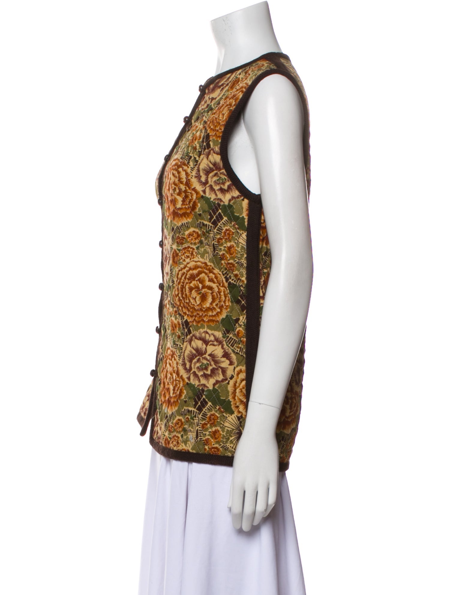 Yves Saint Laurent Rive Gauche Vintage 1976 Vest