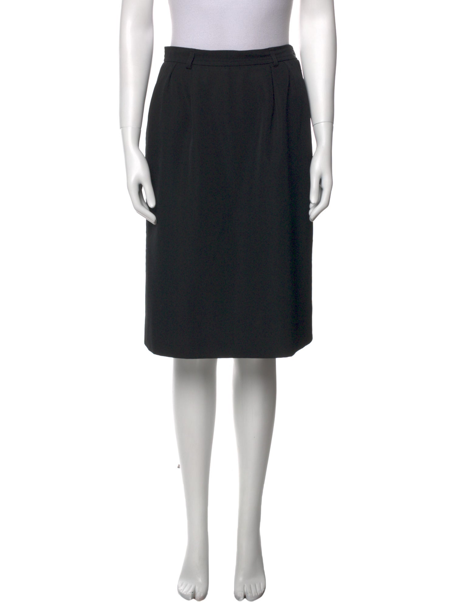 Yves Saint Laurent Rive Gauche Vintage Knee-Length Skirt