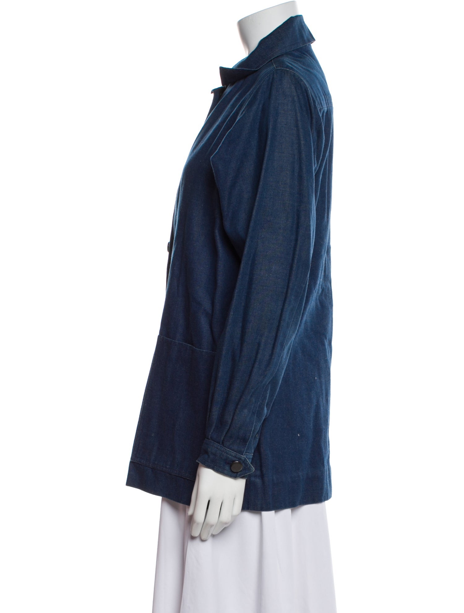 Yves Saint Laurent Rive Gauche Vintage Late 1960's - Early 1970's Denim Jacket