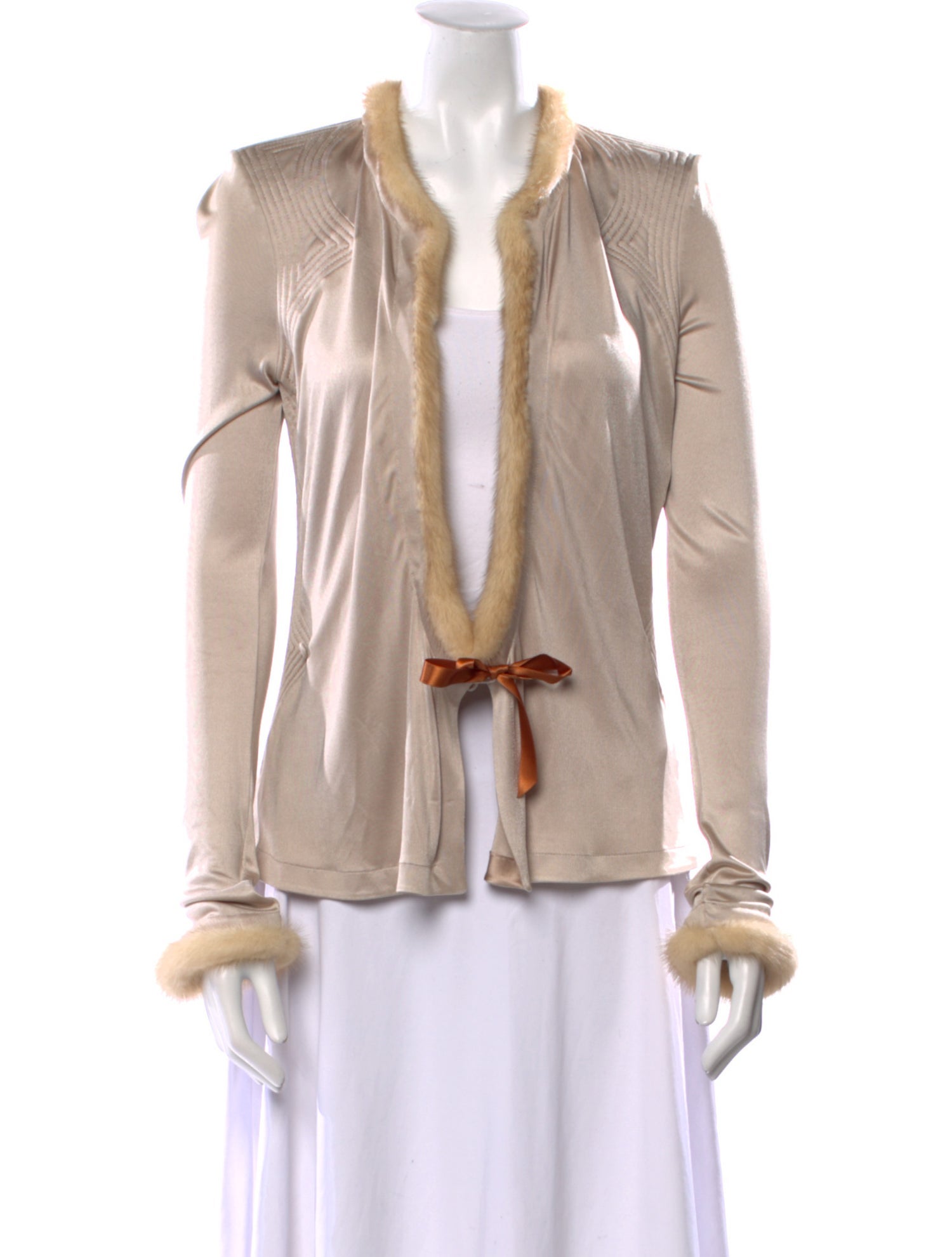 Yves Saint Laurent Rive Gauche Vintage 2004 Fur Jacket