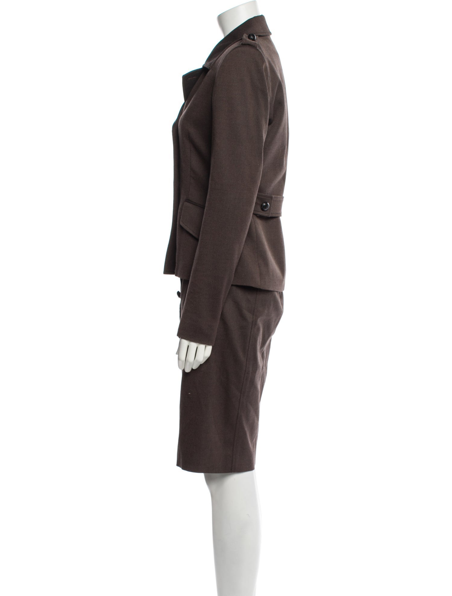 Yves Saint Laurent Rive Gauche Vintage 2005 Skirt Suit