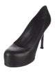 Yves Saint Laurent Rive Gauche Leather Pumps