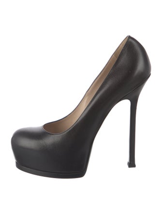 Yves Saint Laurent Rive Gauche Leather Pumps