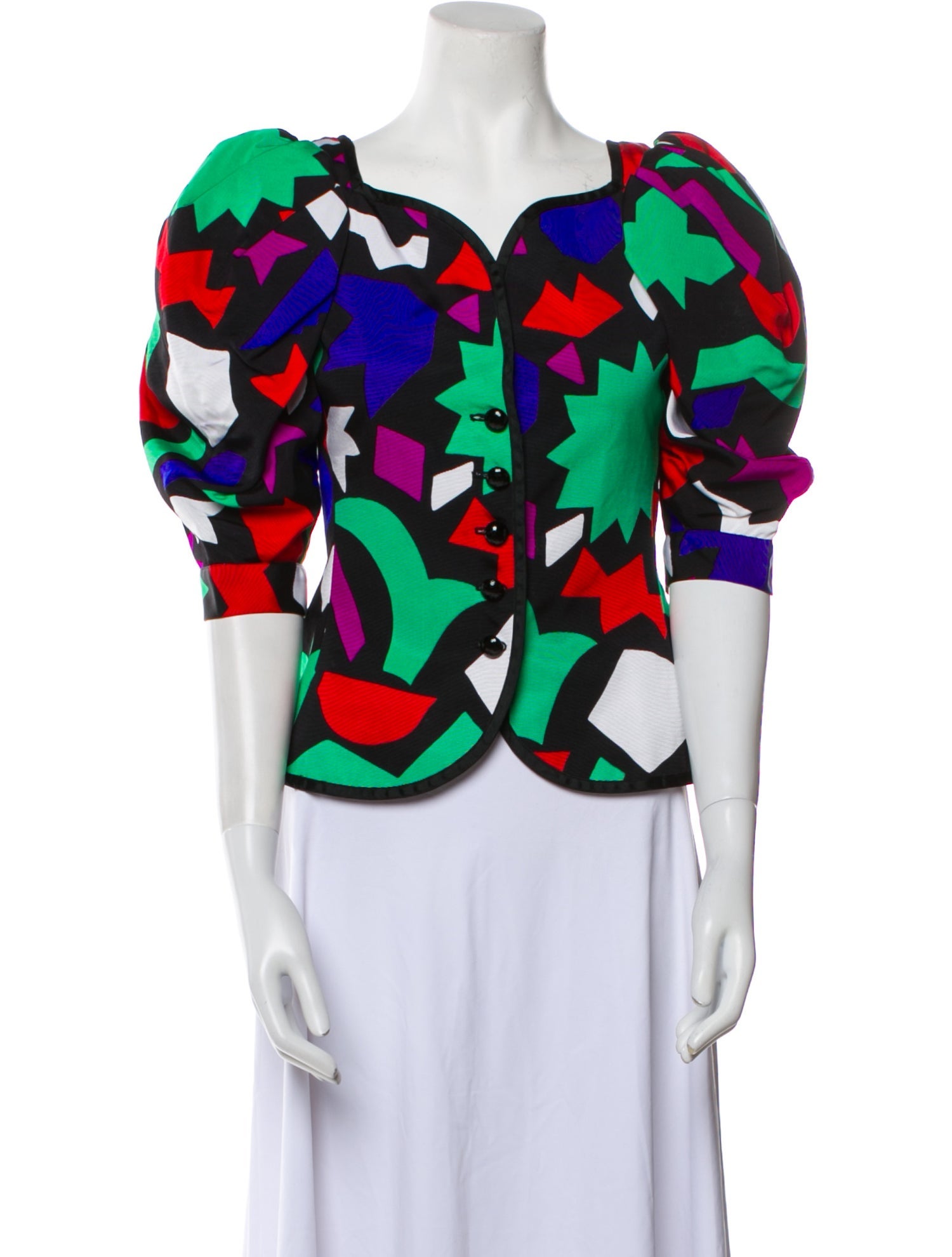 Yves Saint Laurent Rive Gauche Vintage 1983 Evening Jacket