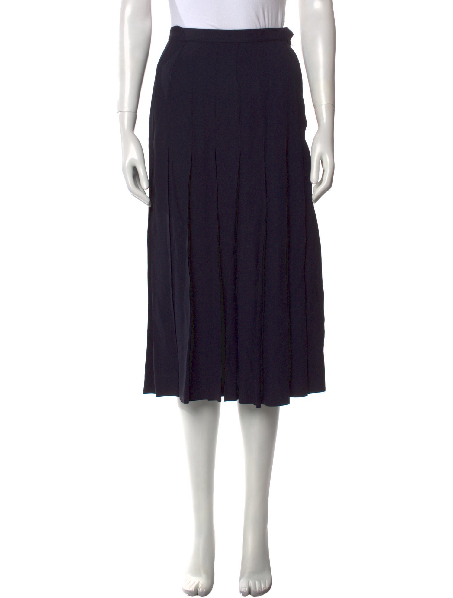 Yves Saint Laurent Rive Gauche Vintage Midi Length Skirt