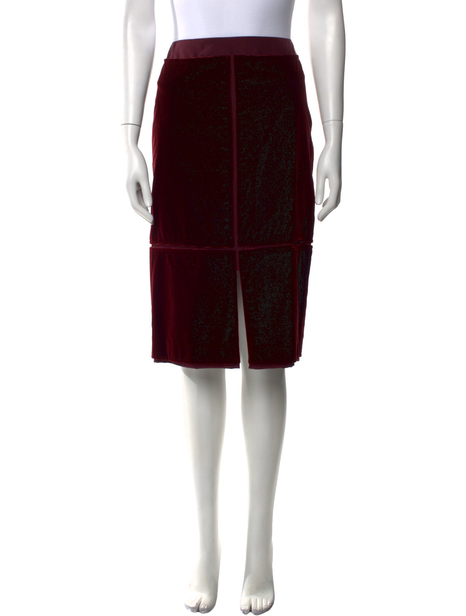 Yves Saint Laurent Rive Gauche Vintage Knee-Length Skirt