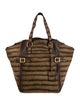 Yves Saint Laurent Rive Gauche Leather Top Handle Bag