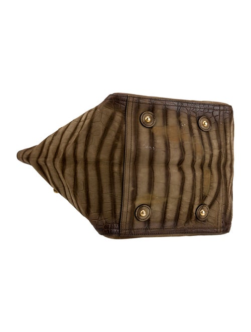 Yves Saint Laurent Rive Gauche Leather Top Handle Bag