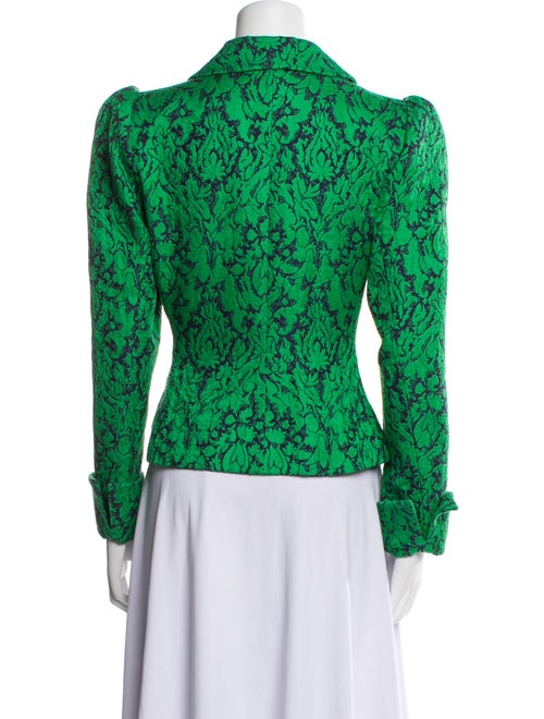 Yves Saint Laurent Rive Gauche 1992 Floral Print Evening Jacket