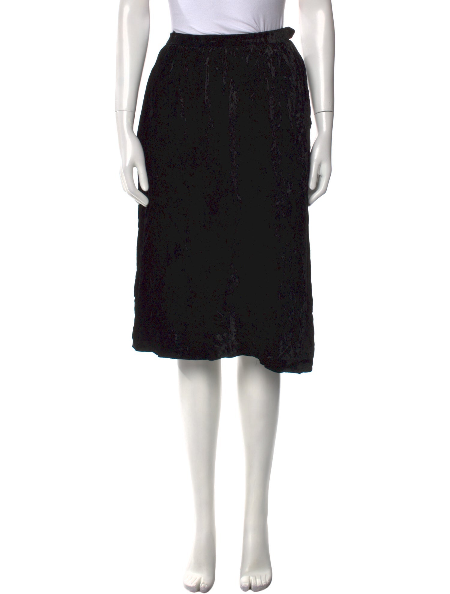 Yves Saint Laurent Rive Gauche Vintage Knee-Length Skirt