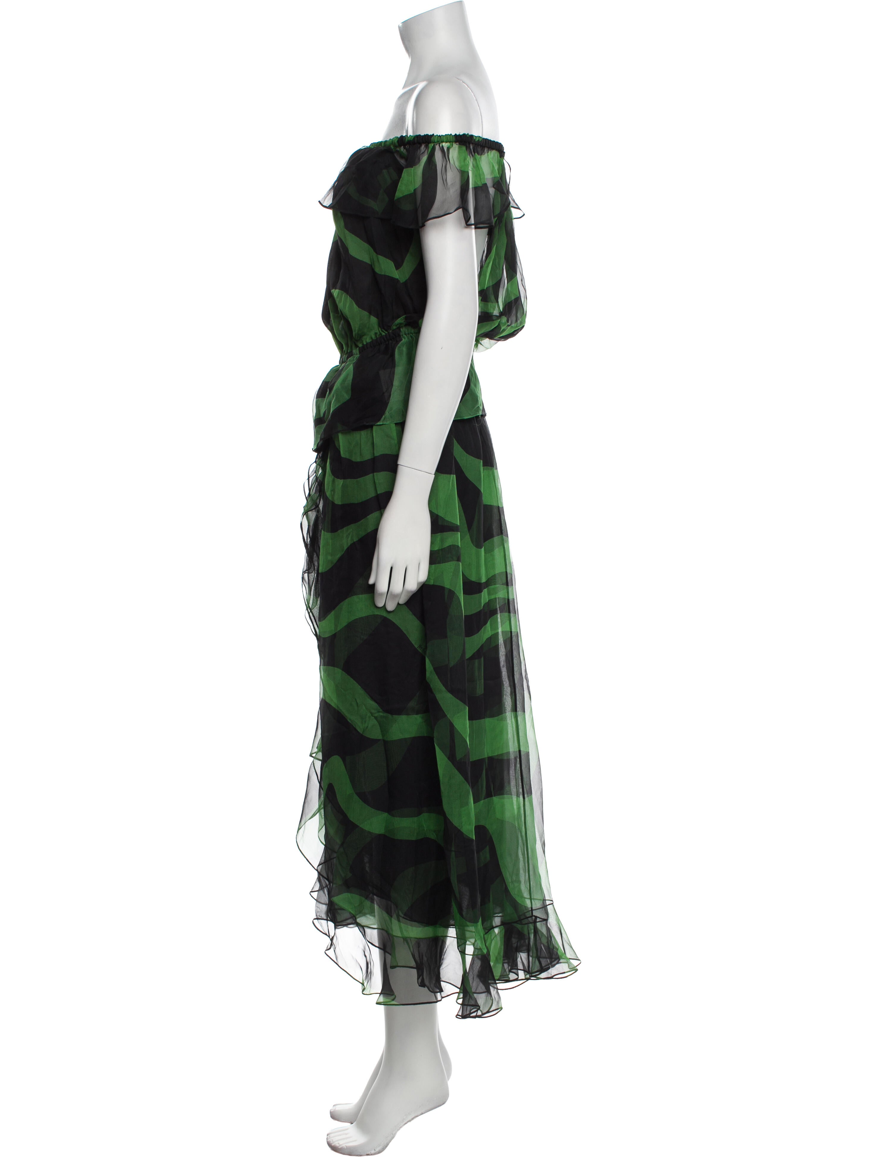 Yves Saint Laurent Rive Gauche Vintage 2005 Skirt Set