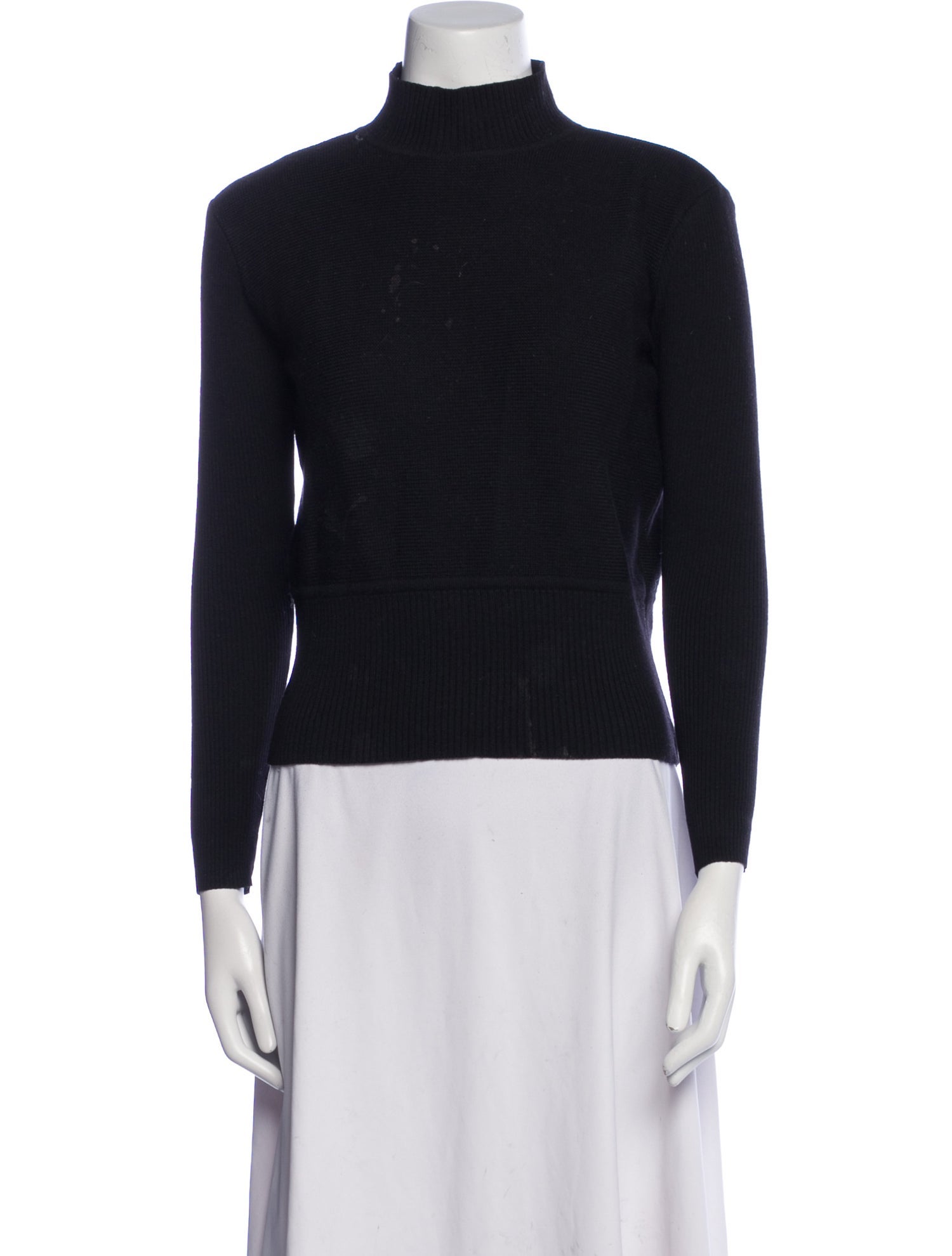 Yves Saint Laurent Rive Gauche Cashmere Turtleneck Sweater