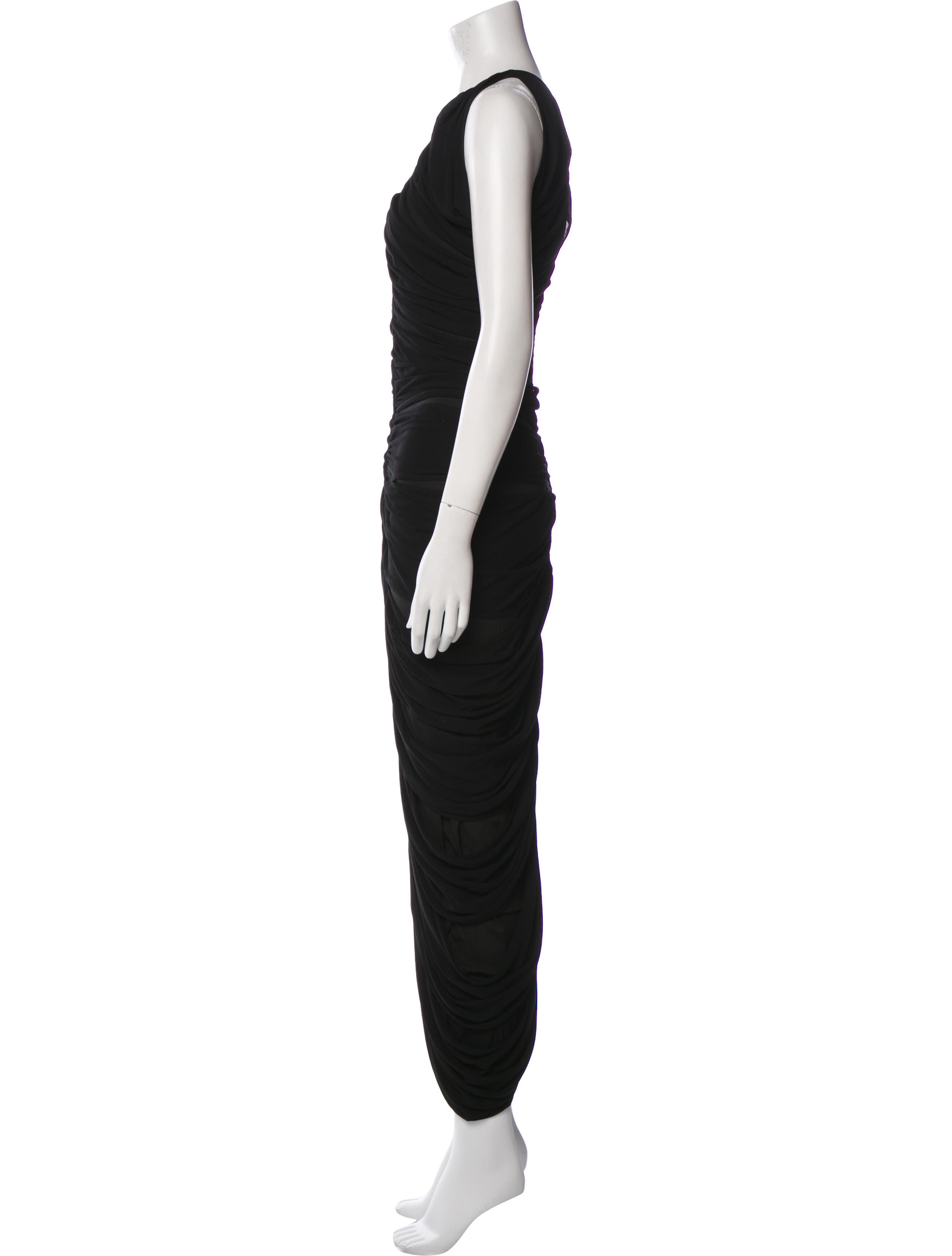 Yves Saint Laurent Rive Gauche Vintage Midi Length Dress