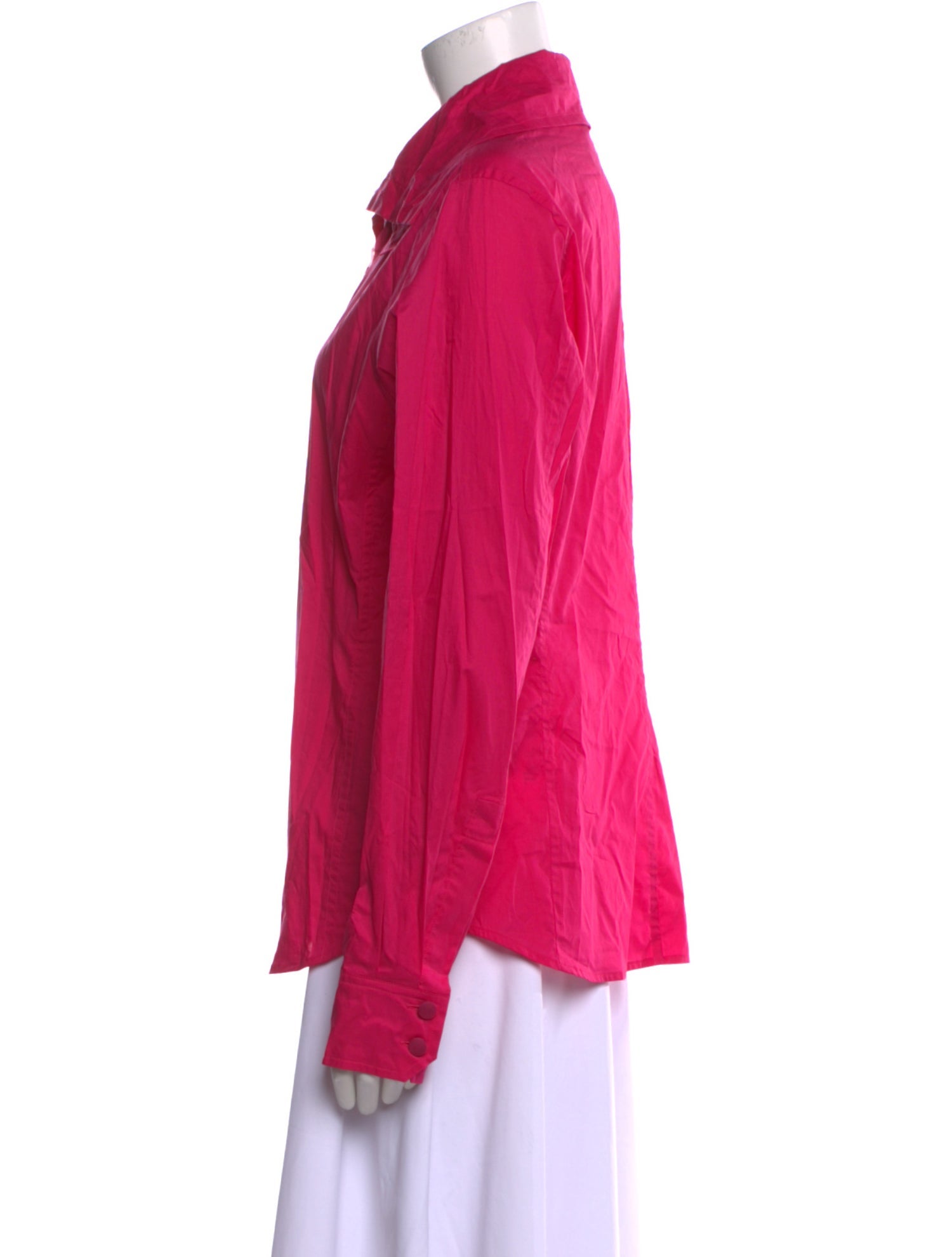 Yves Saint Laurent Rive Gauche Vintage Long Sleeve Button-Up Top w/ Tags