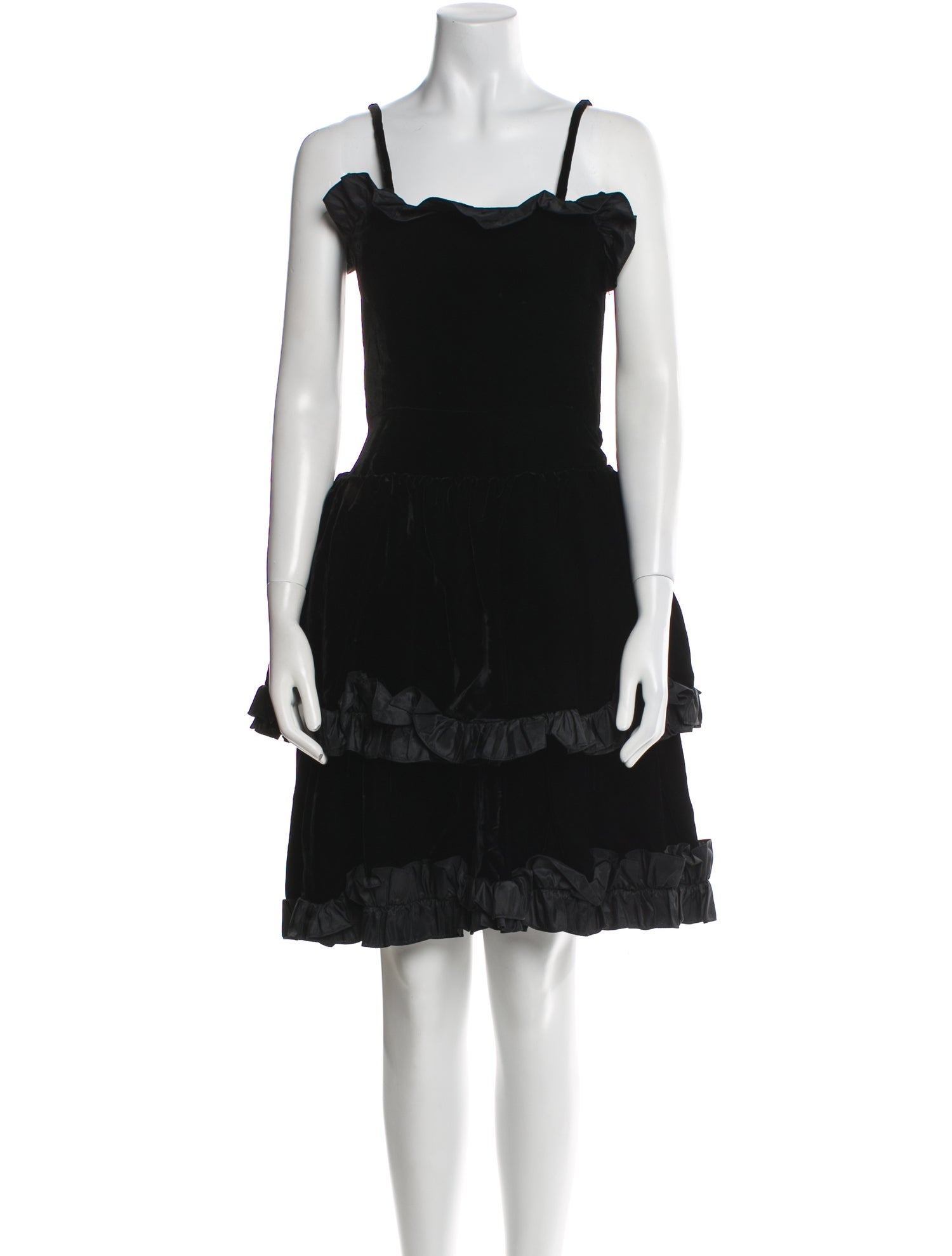 Yves Saint Laurent Rive Gauche Vintage Knee-Length Dress