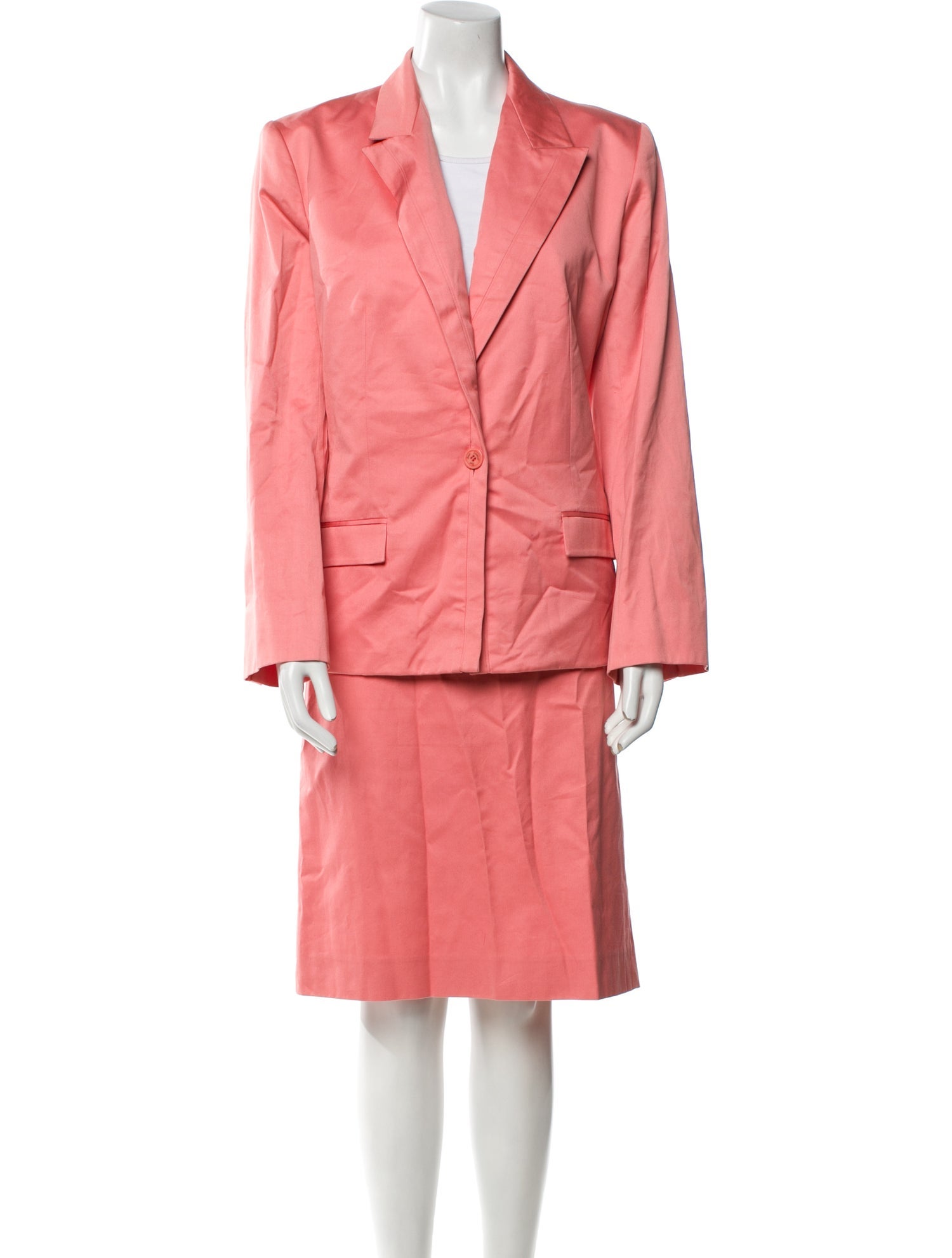 Yves Saint Laurent Rive Gauche Vintage 2000 Skirt Suit