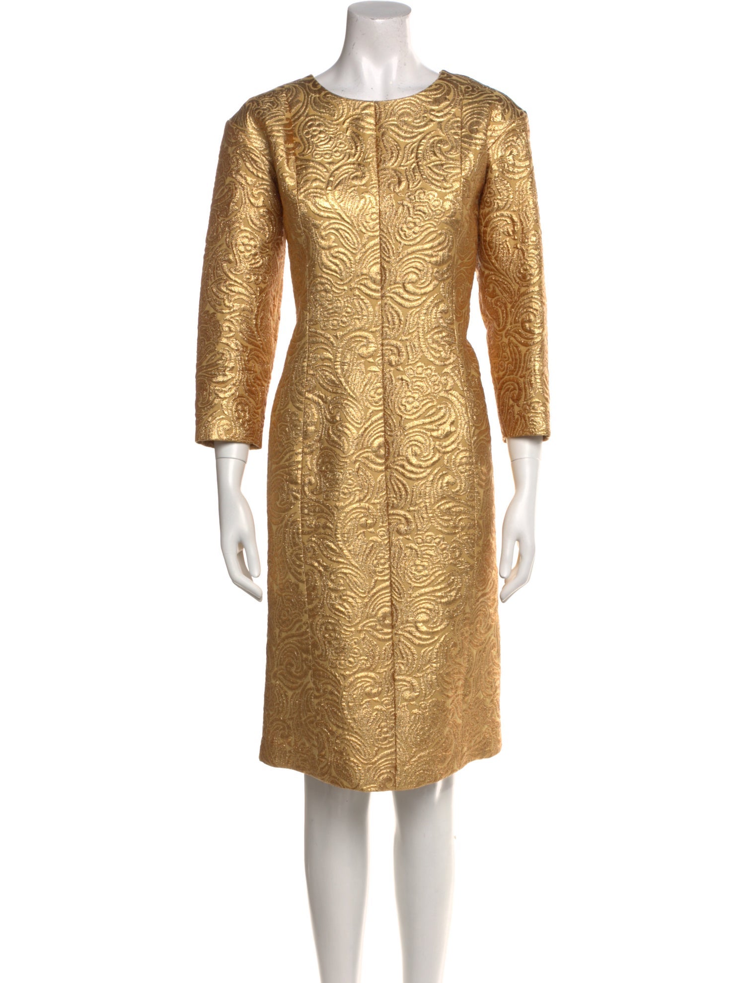 Yves Saint Laurent Rive Gauche Vintage Midi Length Dress