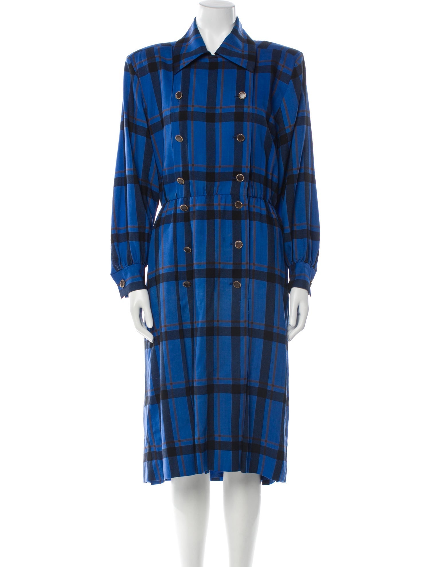 Yves Saint Laurent Rive Gauche Vintage Midi Length Dress