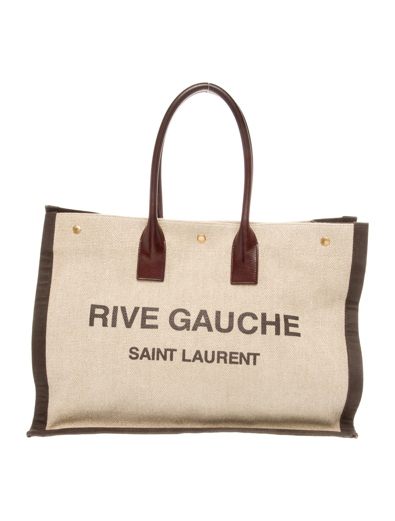 Saint Laurent Canvas RIVE GAUCHE TOTE