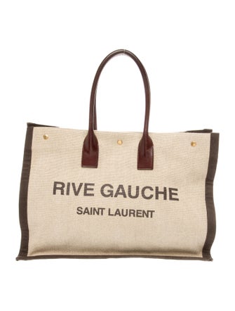 Saint Laurent Canvas RIVE GAUCHE TOTE