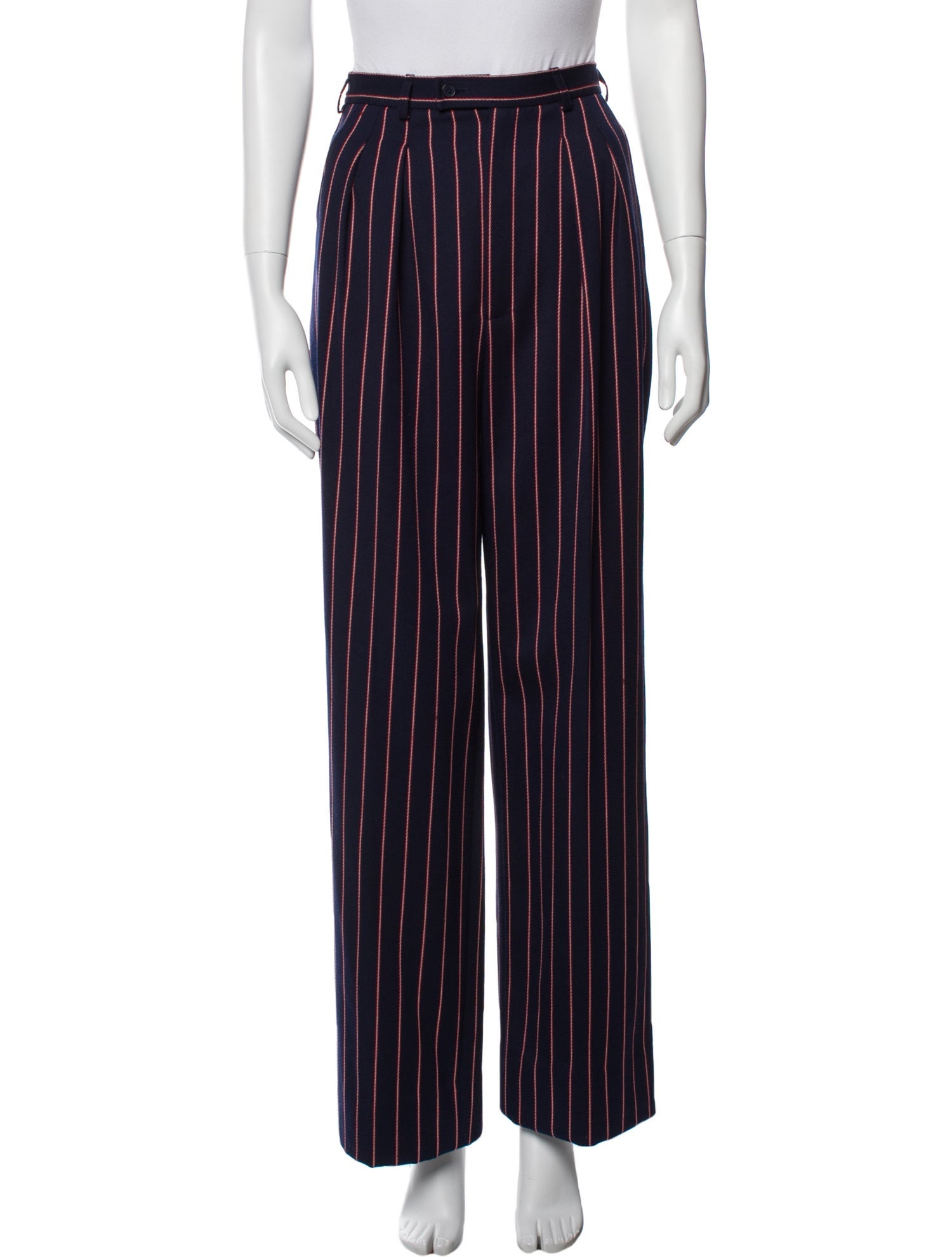 Yves Saint Laurent Rive Gauche Vintage Wide Leg Pants