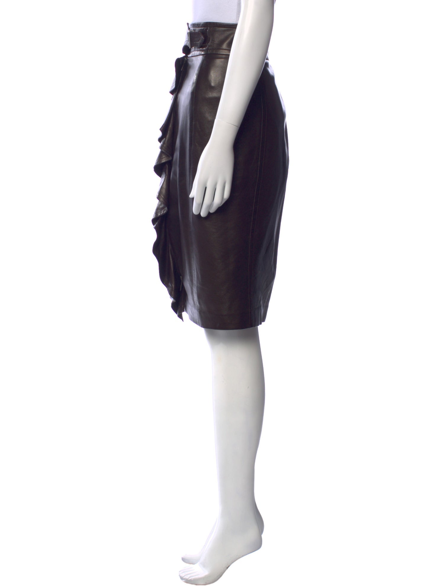 Yves Saint Laurent Rive Gauche Vintage Knee-Length Skirt