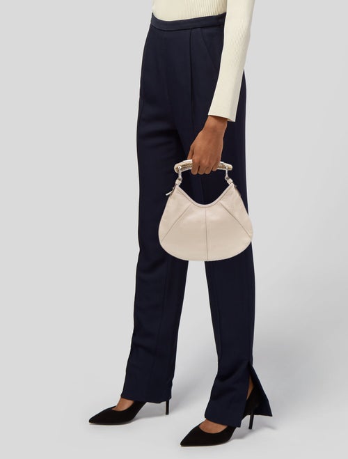 Yves Saint Laurent Rive Gauche Leather Top Handle Bag